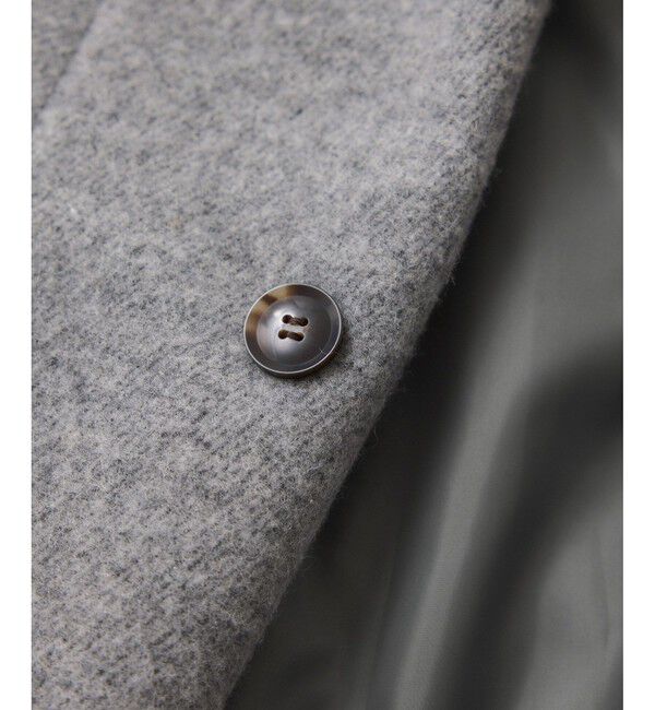 VIS「尾州シャギースタンドカラーロングコート/静電気防止・WEB限定PS・TMサイズ」|その他|