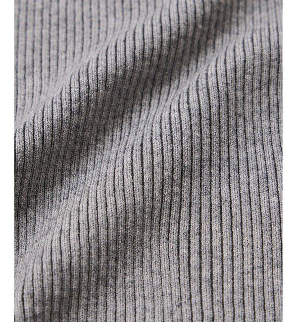 VIS「スクエアネックニットプルオーバー」|ニット・セーター|