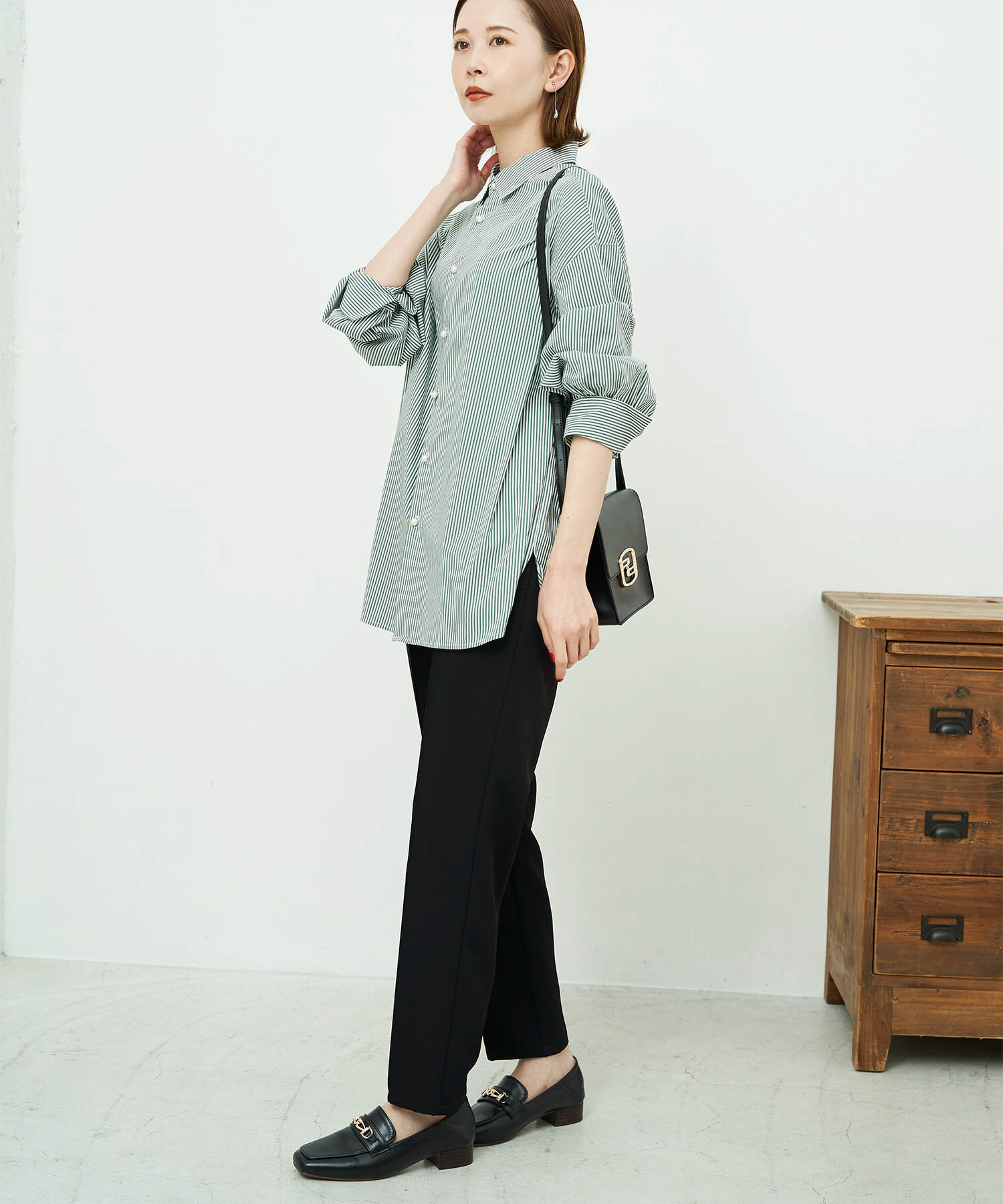 Rope&rsquo;Picnic「ステファニージョグパンツ」|チノ|