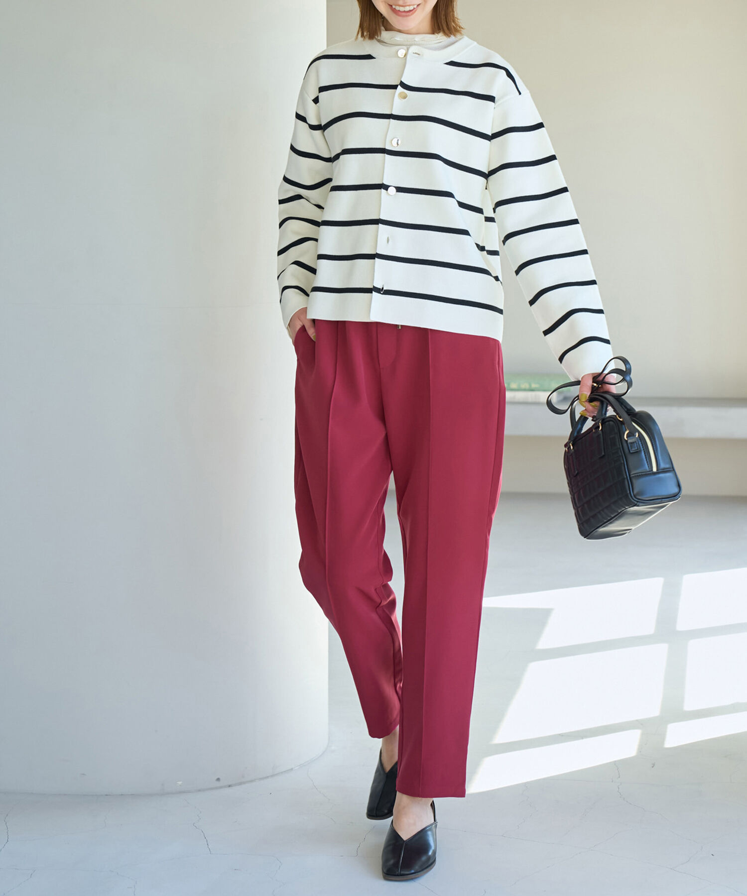 Rope&rsquo;Picnic「ステファニージョグパンツ」|チノ|