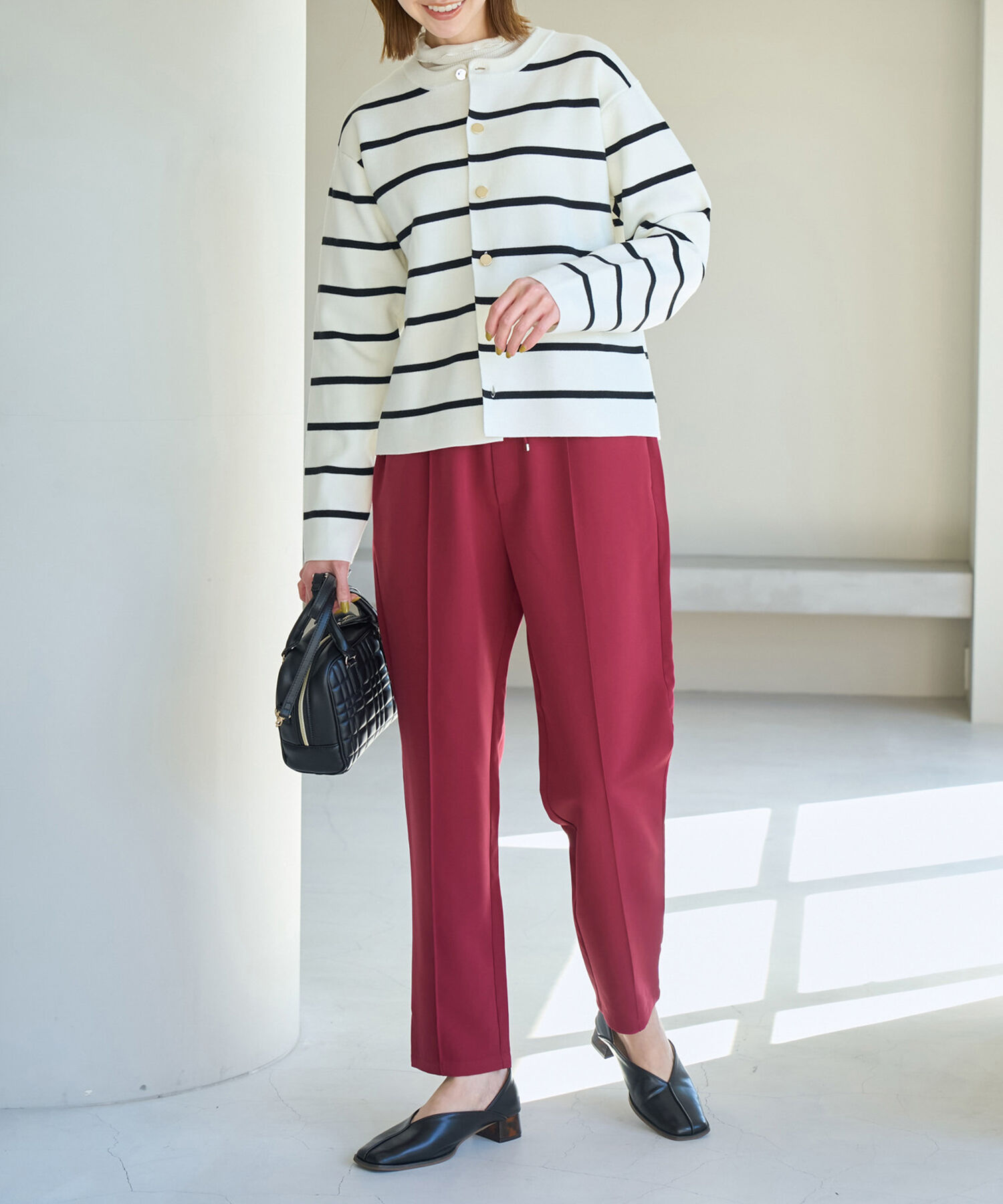 Rope&rsquo;Picnic「ステファニージョグパンツ」|チノ|