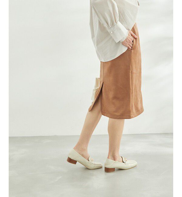 Rope&rsquo;Picnic「リサイクルポリエステルダンボールアイラインスカート」|スカート|