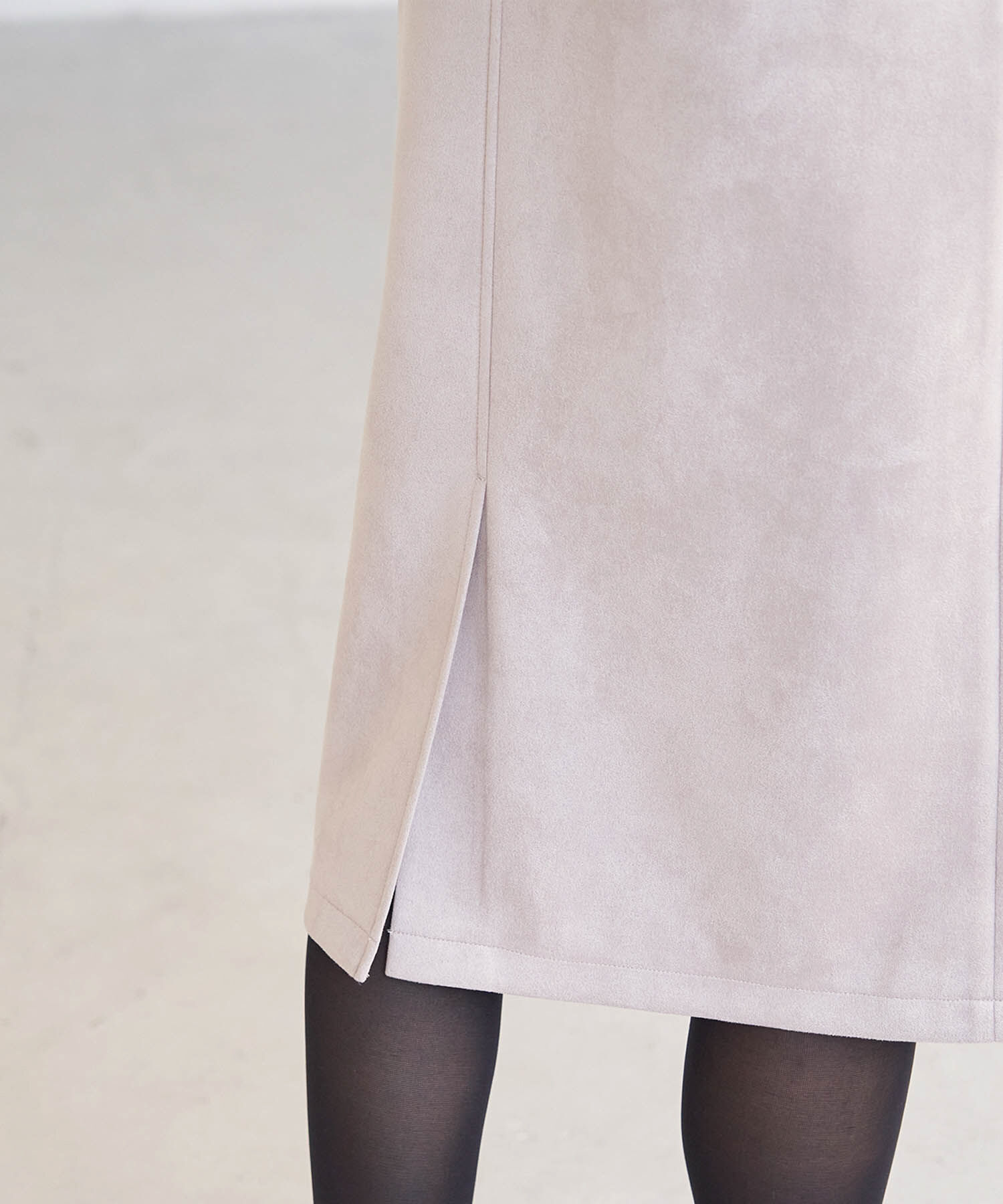 Rope&rsquo;Picnic「リサイクルポリエステルダンボールアイラインスカート」|スカート|