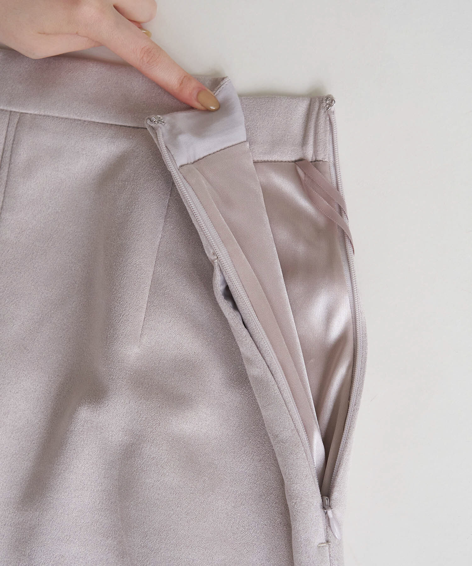 Rope&rsquo;Picnic「リサイクルポリエステルダンボールアイラインスカート」|スカート|