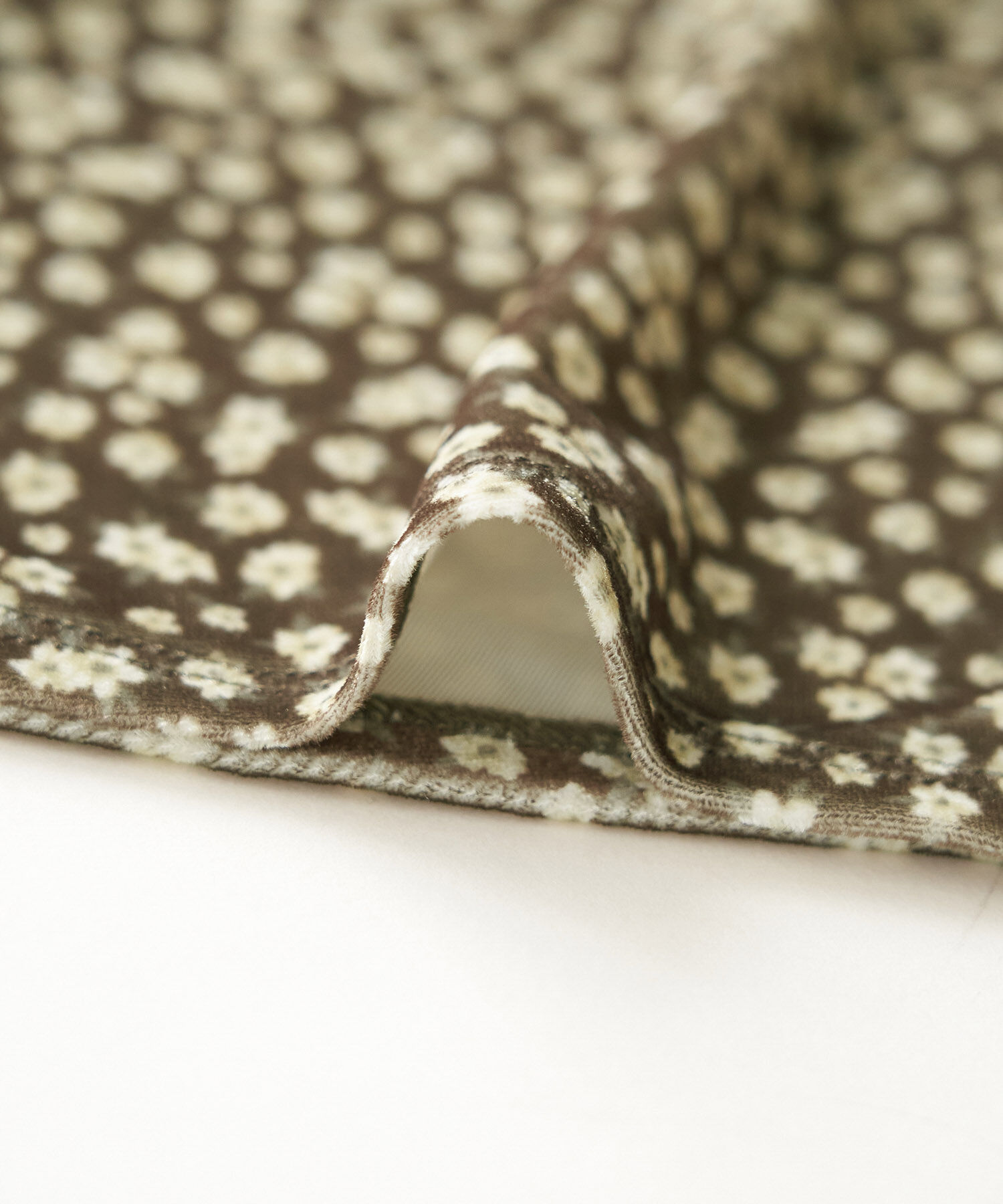 Rope&rsquo;Picnic「リンクコーデ/花柄ベロアキャミワンピース」|ワンピース|