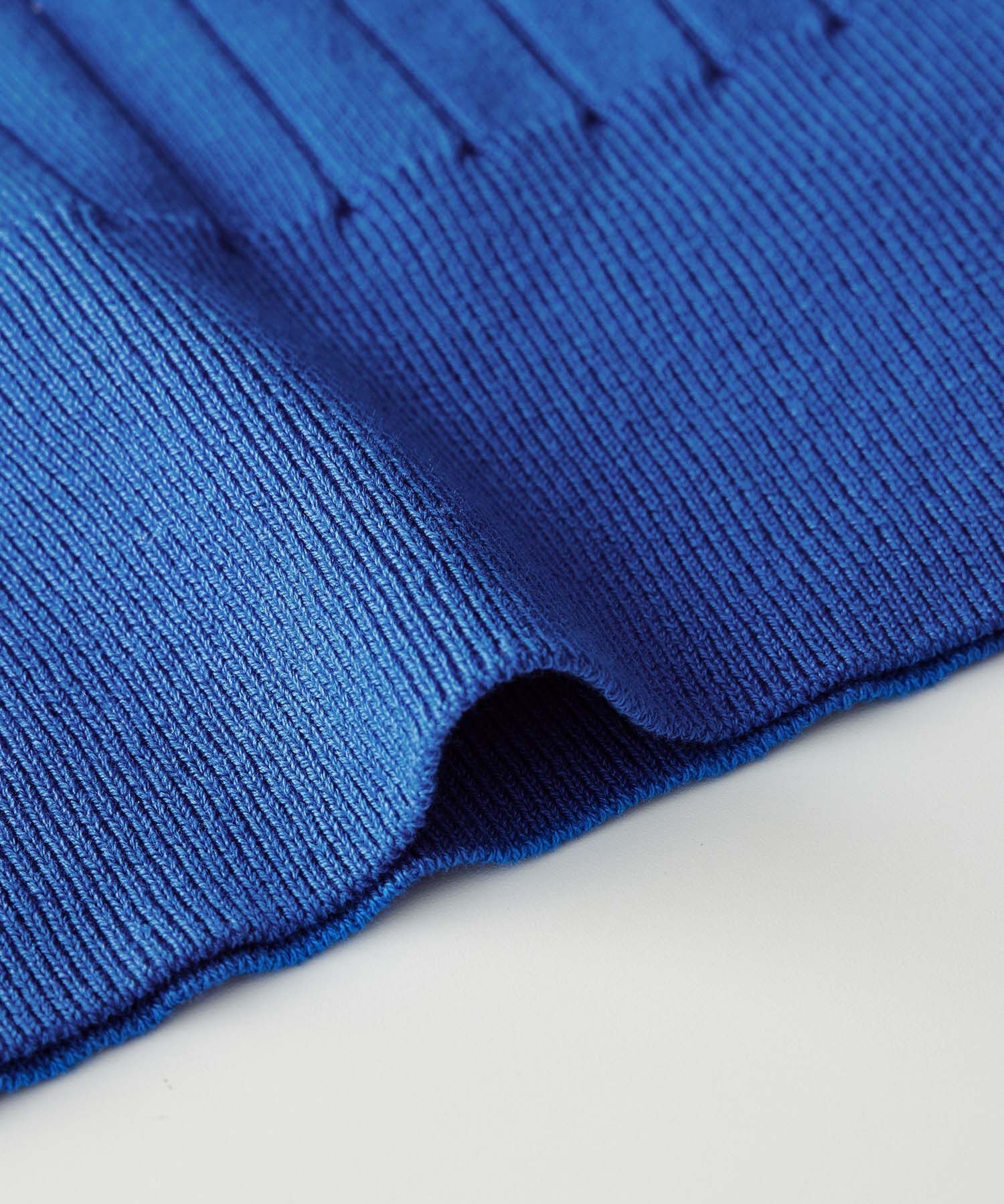 Rope&rsquo;Picnic「UVケア・洗濯機OK/BIOワイドリブボートネックニットプルオーバー 」|ニット・セーター|