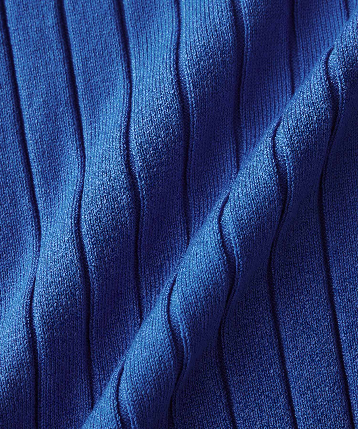 Rope&rsquo;Picnic「UVケア・洗濯機OK/BIOワイドリブボートネックニットプルオーバー 」|ニット・セーター|