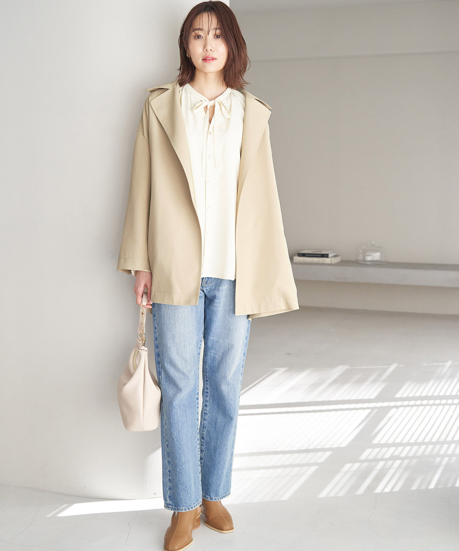 Rope&rsquo;Picnic「チェスターショートコート」|チェスターコート|