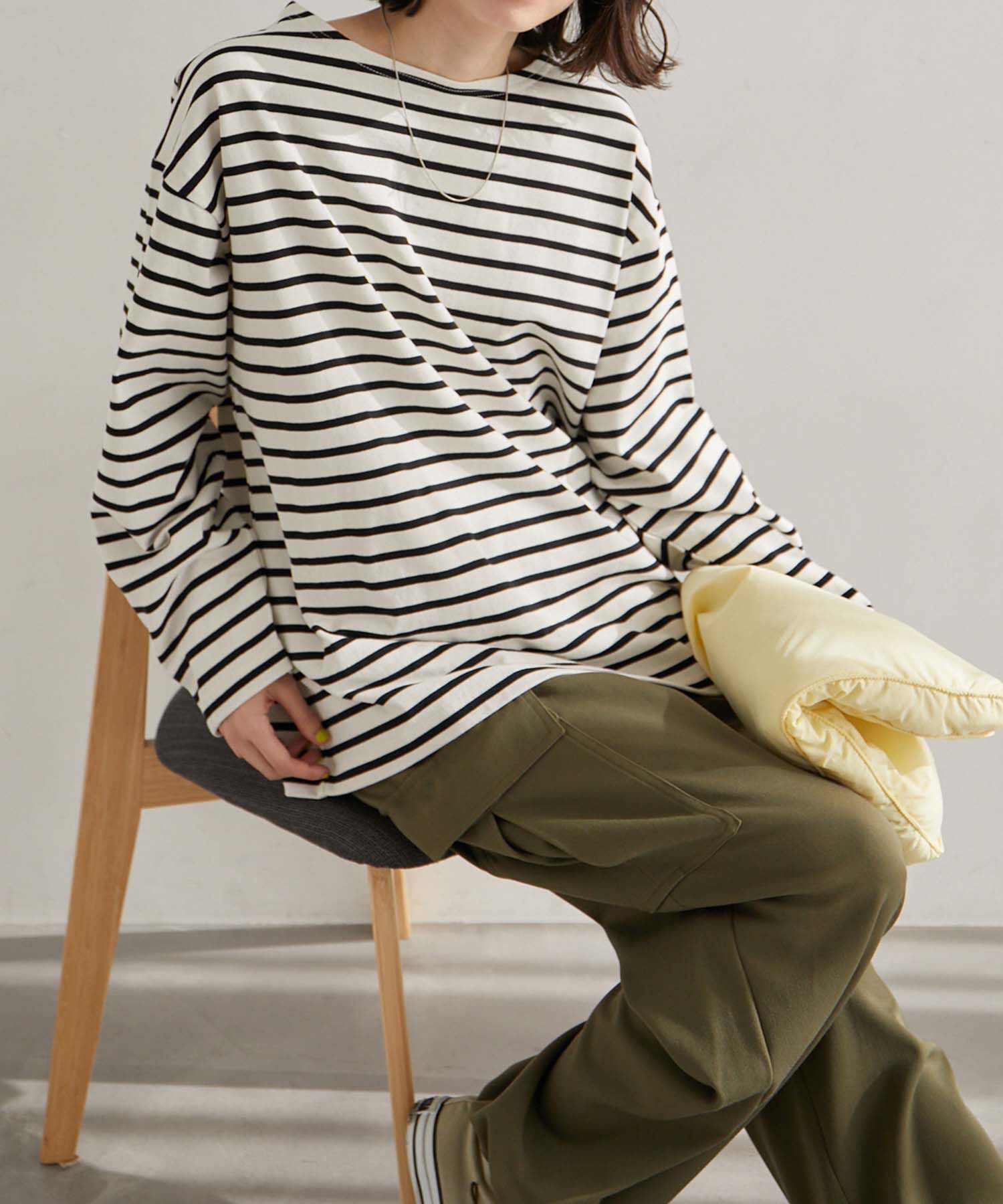 ROPE' PICNIC R「無地&ボーダーBIGTシャツ」|Tシャツ・カットソー|