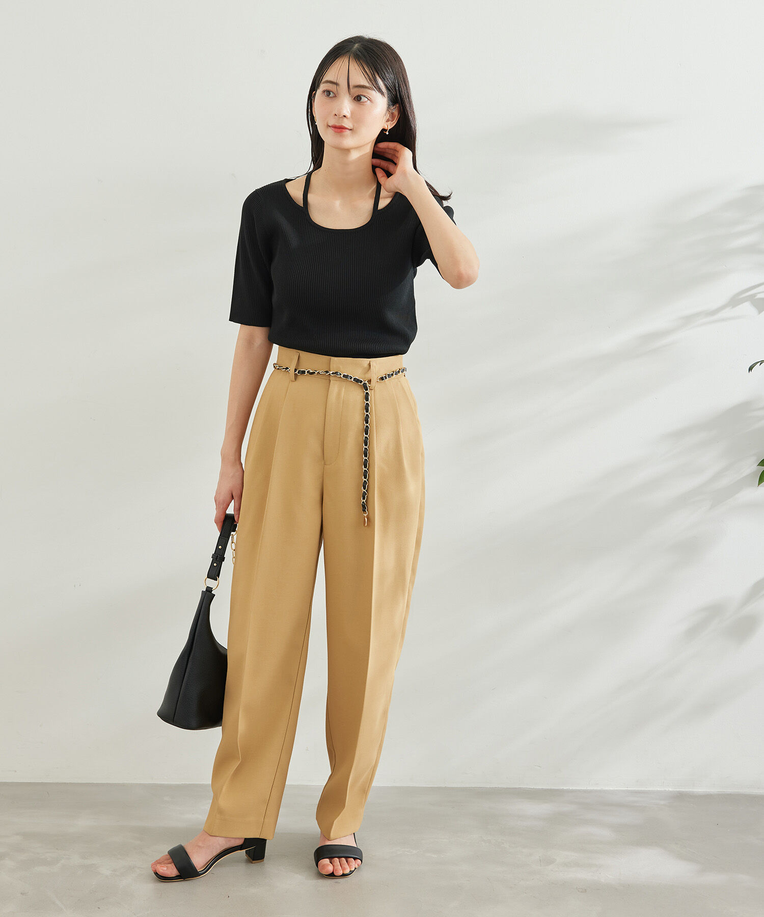 Rope&rsquo;Picnic「コード使いニットプルオーバー」|ニット・セーター|