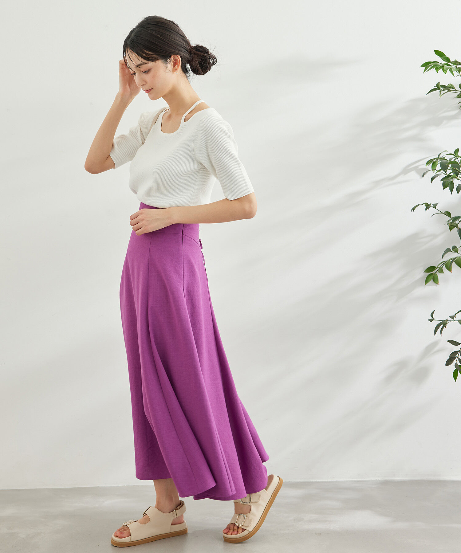 Rope&rsquo;Picnic「コード使いニットプルオーバー」|ニット・セーター|