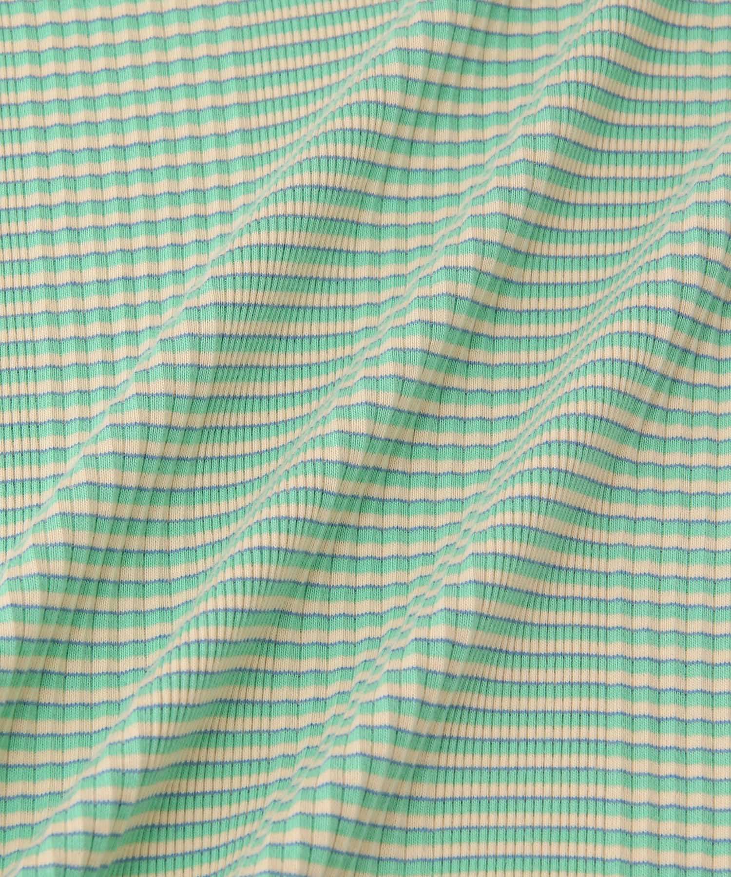 ROPE' PICNIC R「リンクコーデ/マルチボーダーリンガーTシャツ」|Tシャツ・カットソー|