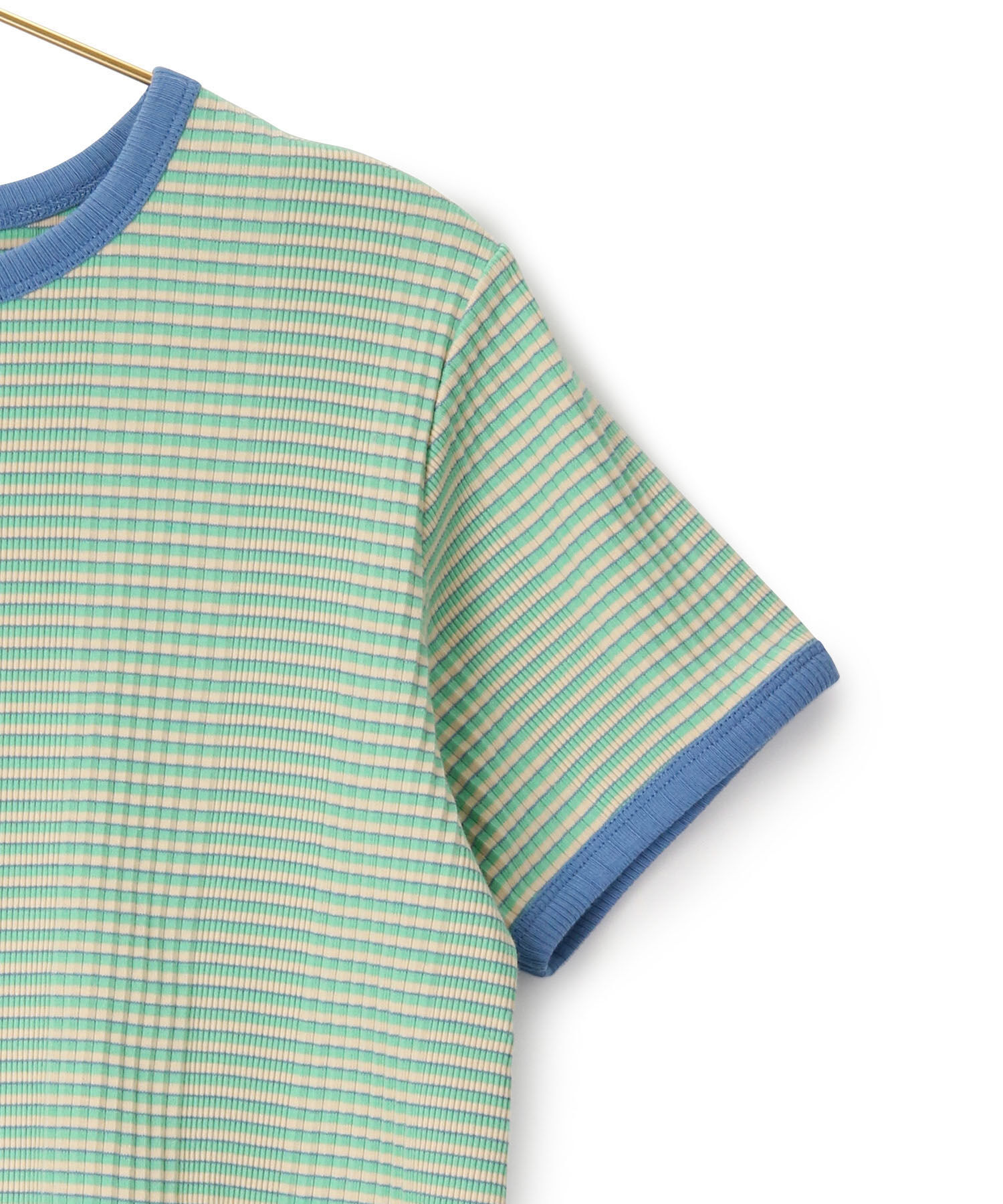 ROPE' PICNIC R「リンクコーデ/マルチボーダーリンガーTシャツ」|Tシャツ・カットソー|