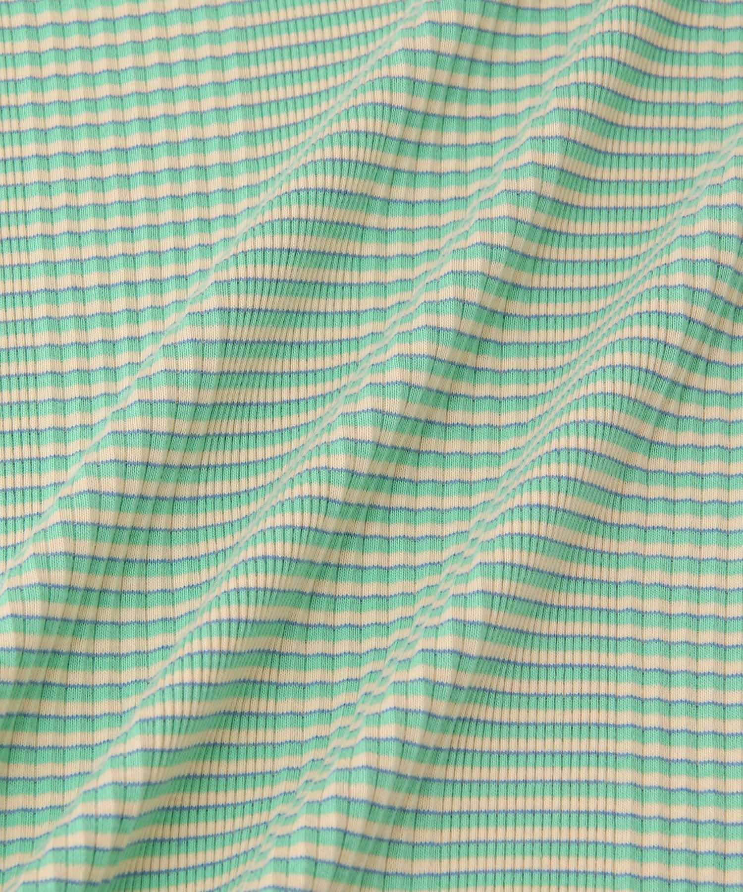 ROPE' PICNIC R「リンクコーデ/マルチボーダーリンガーTシャツ」|Tシャツ・カットソー|