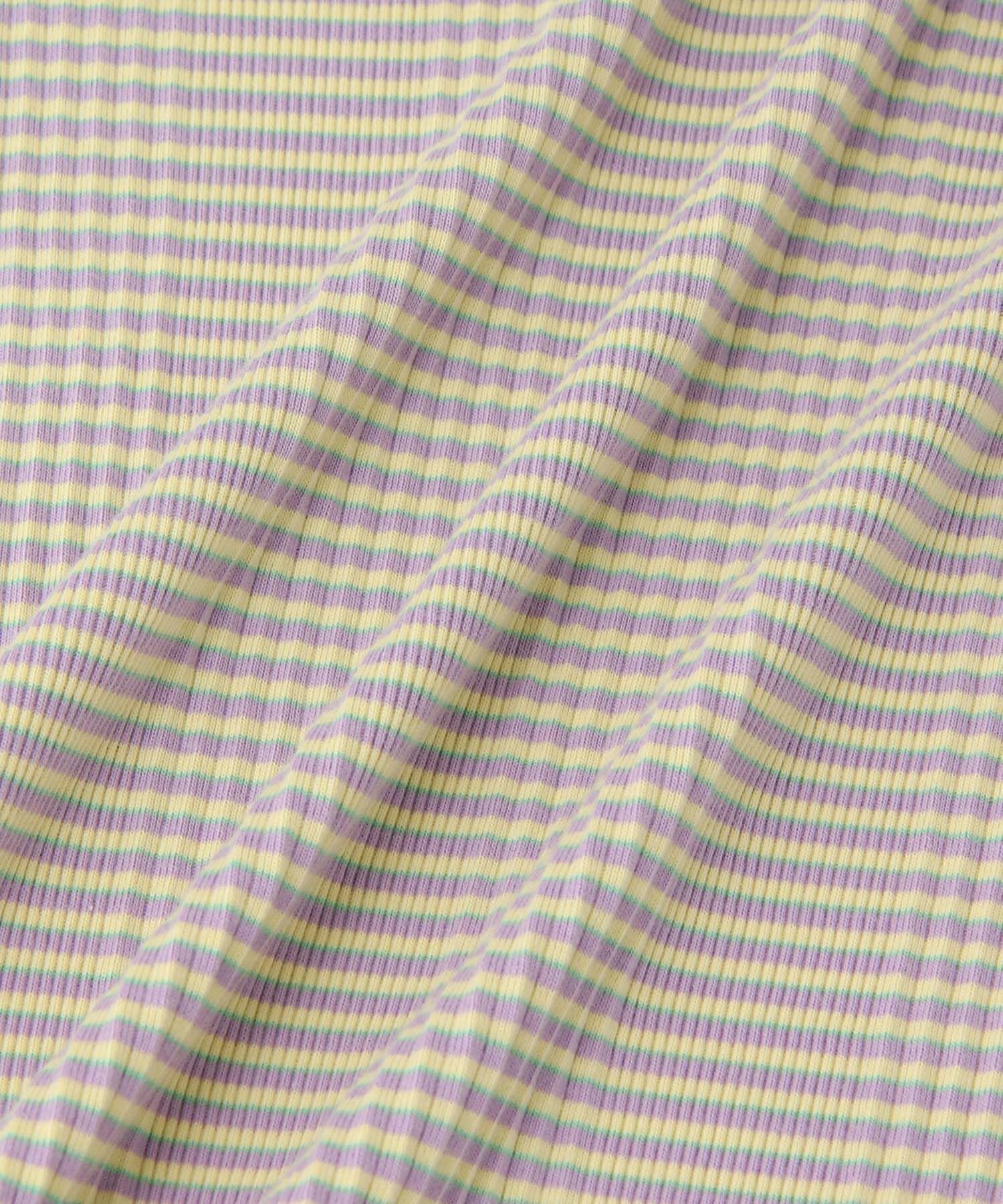 ROPE' PICNIC R「リンクコーデ/マルチボーダーリンガーTシャツ」|Tシャツ・カットソー|