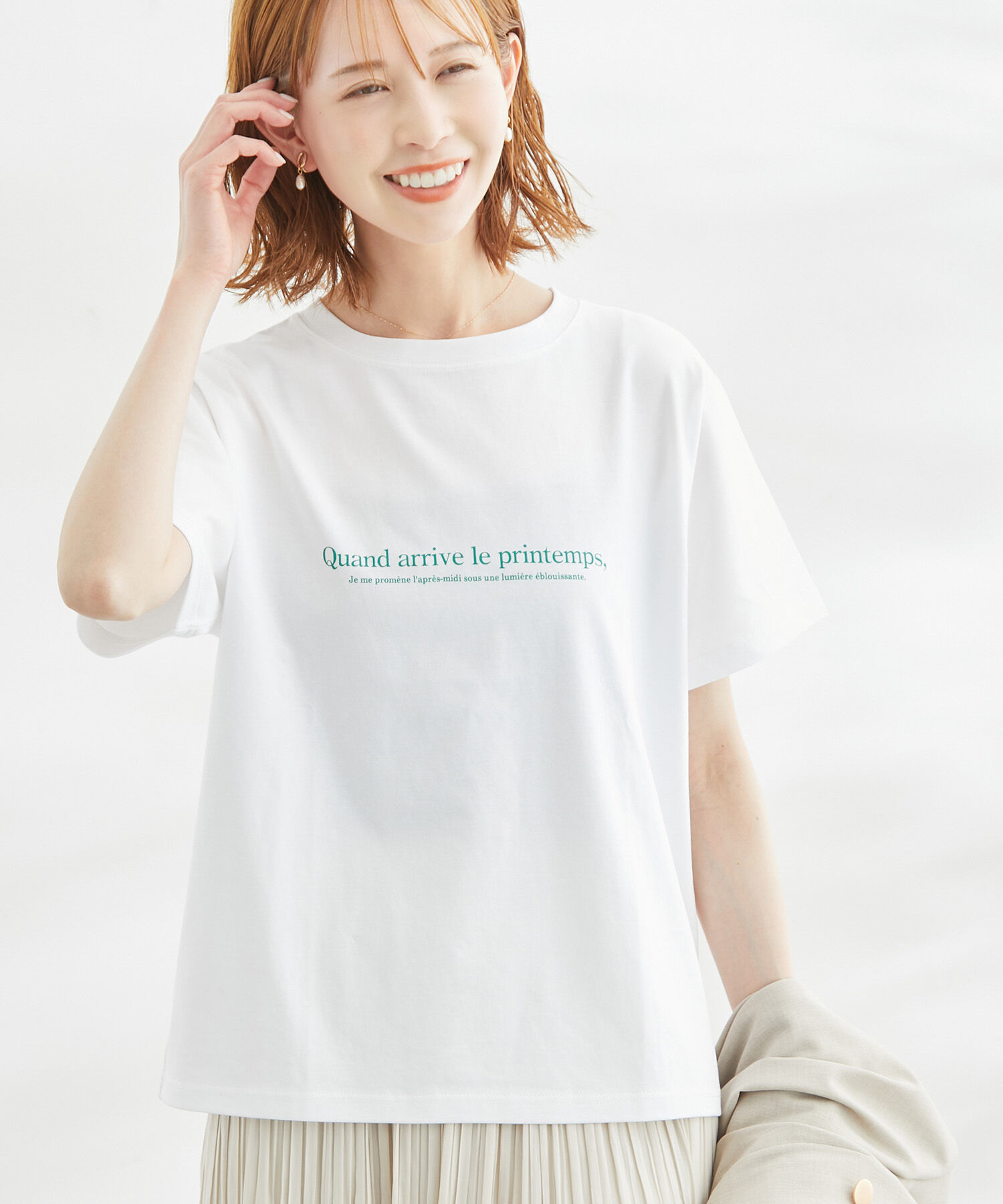 Rope&rsquo;Picnic「RENU/Logo＆PhotoTシャツ」|Tシャツ・カットソー|