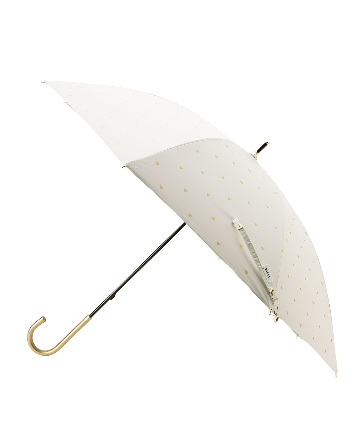 ROPE PICNIC PASSAGE「【Wpc.】晴雨兼用/遮光ゴールドプチハートパラソル」|傘|