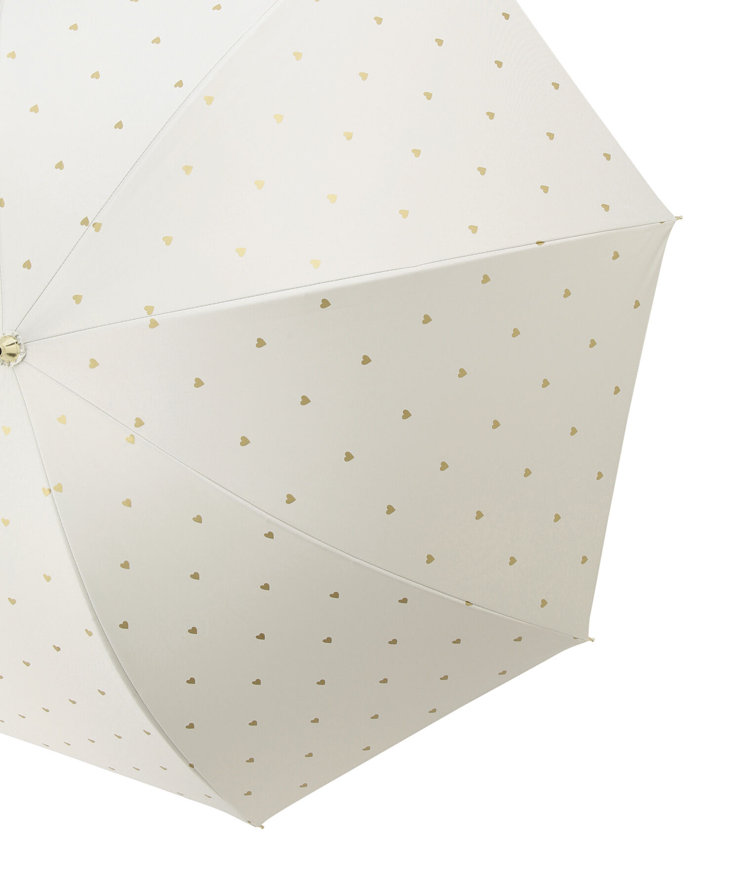 ROPE PICNIC PASSAGE「【Wpc.】晴雨兼用/遮光ゴールドプチハートパラソル」|傘|