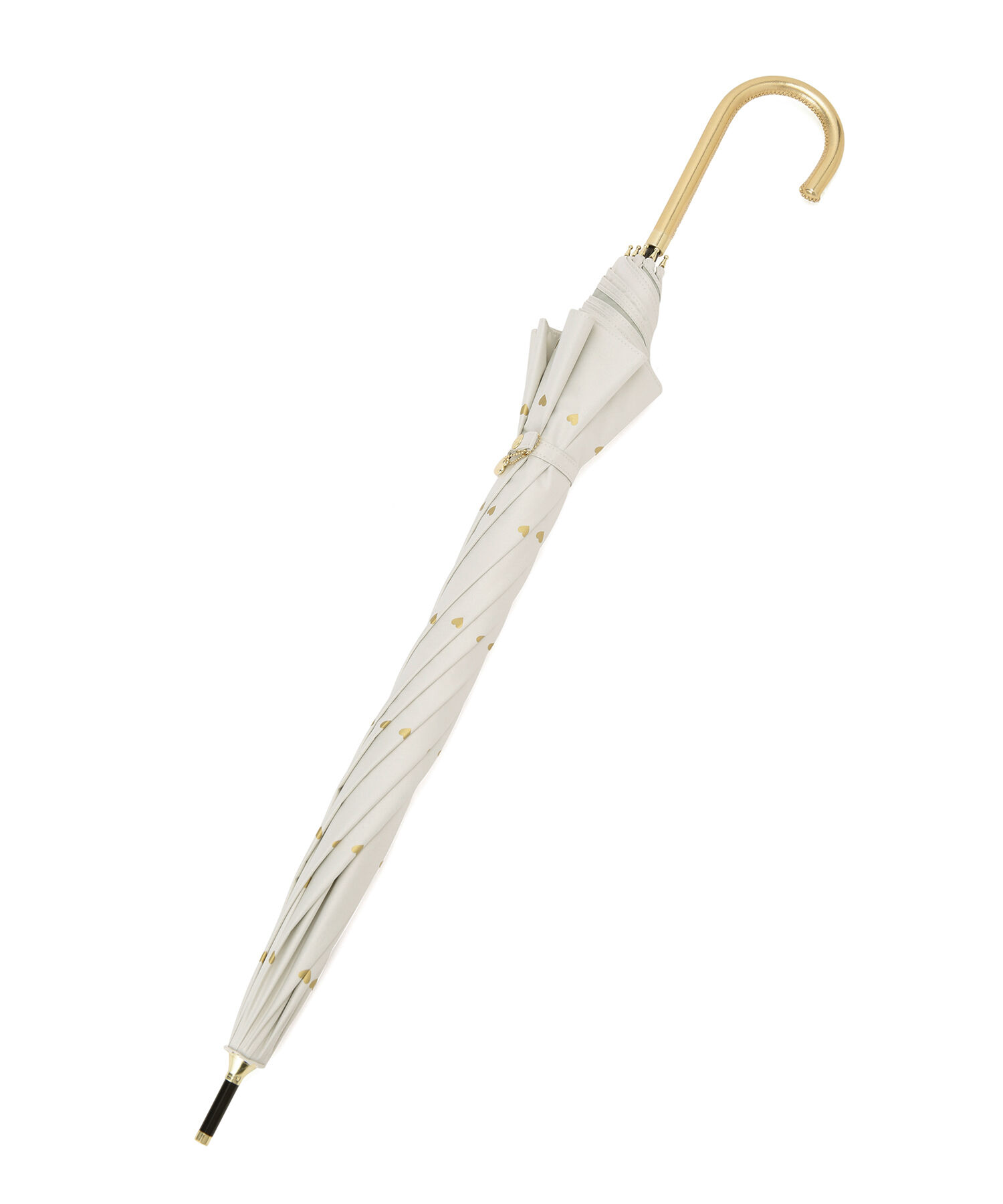 ROPE PICNIC PASSAGE「【Wpc.】晴雨兼用/遮光ゴールドプチハートパラソル」|傘|