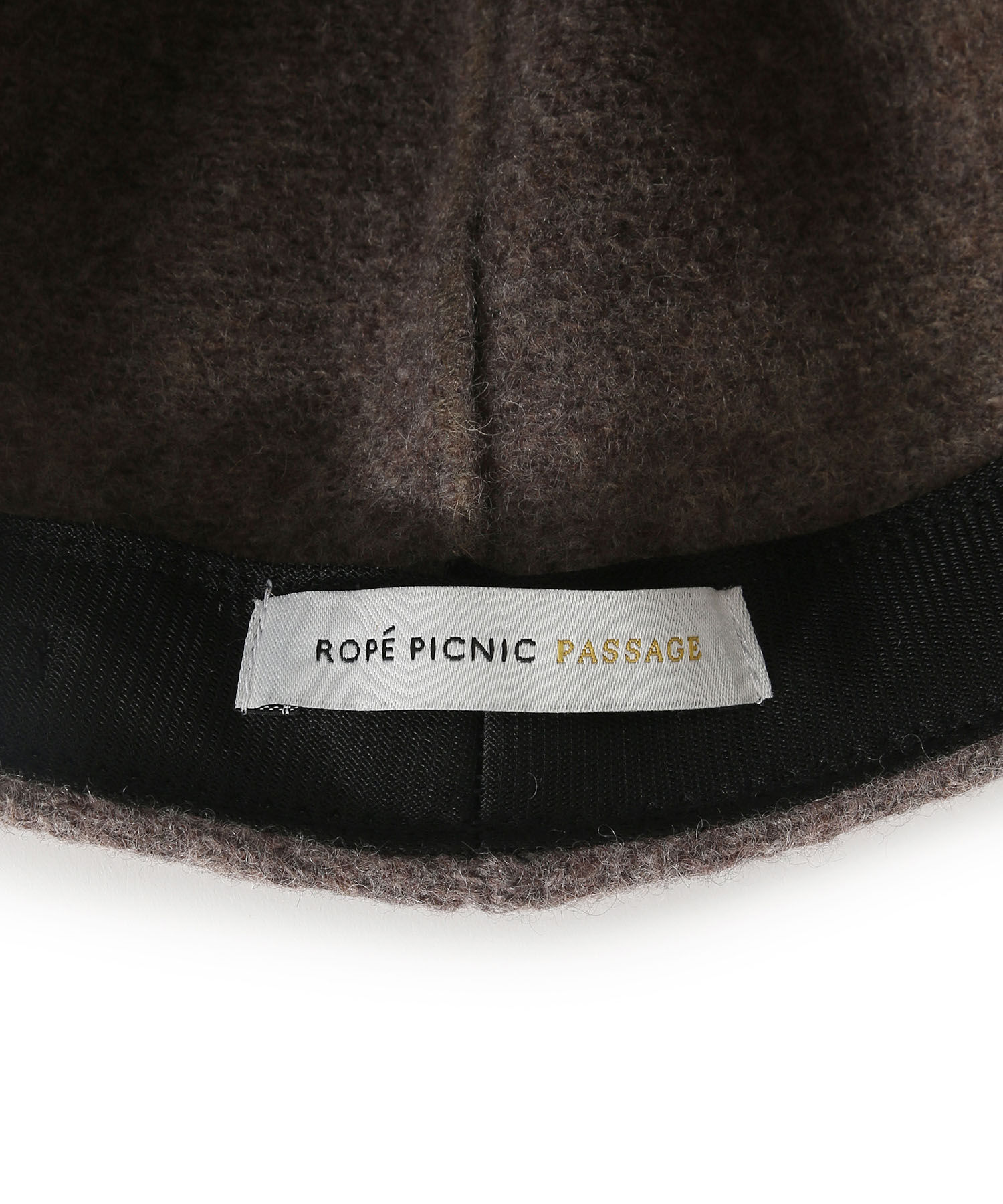 ROPE PICNIC PASSAGE「マッチウールキャップ」|キャップ・キャスケット|