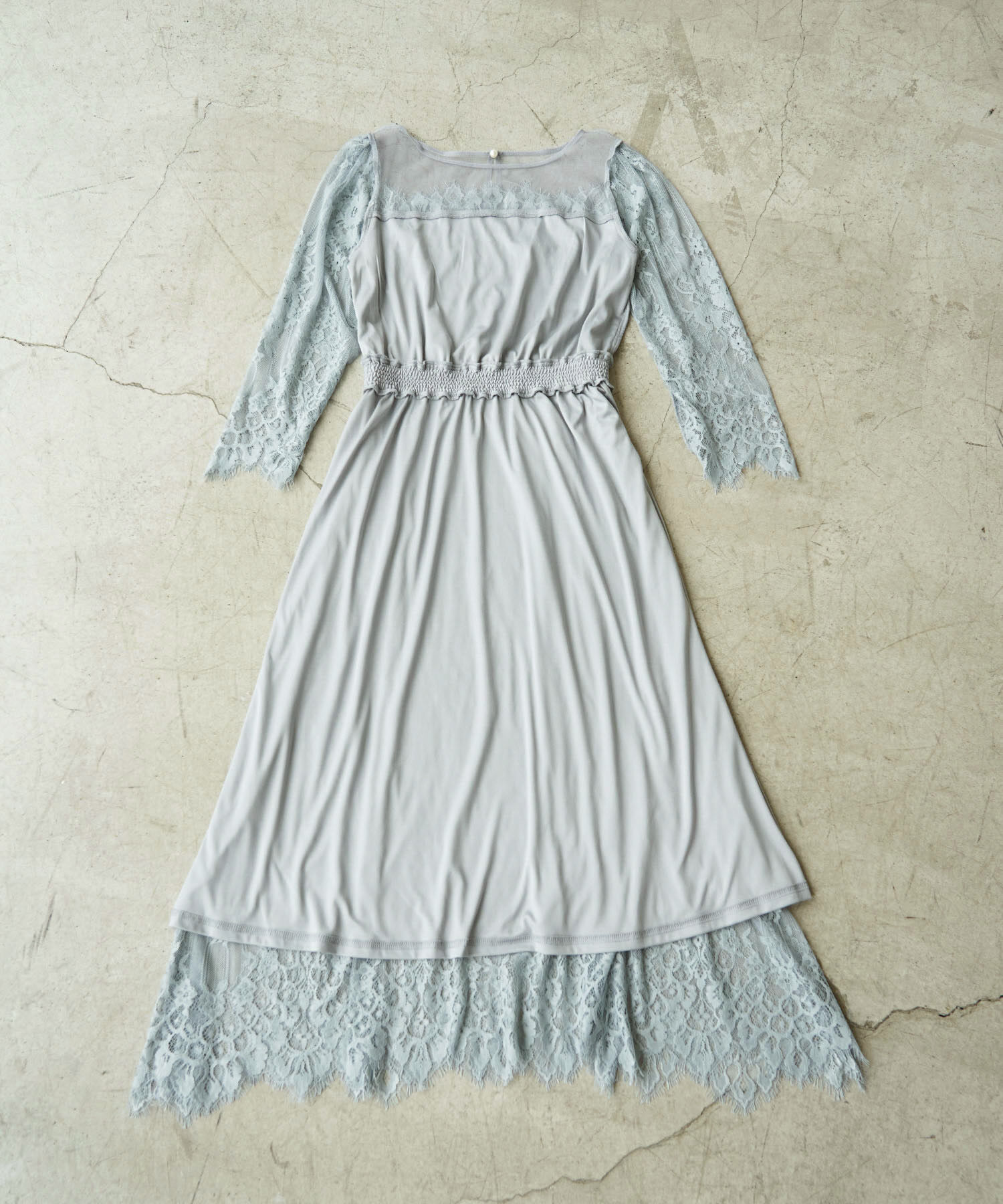 Rope&rsquo;Picnic「【Mon E&rsquo;toile/モンエトワール】【結婚式にも】レースDRESS」|ドレス|