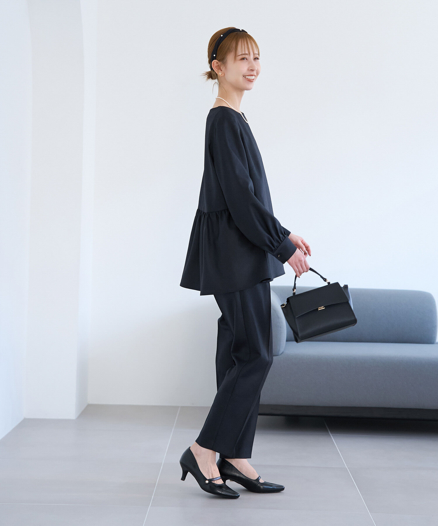 Rope&rsquo;Picnic「ペプラムブラウス/セットアップ対応」|シャツ・ブラウス|