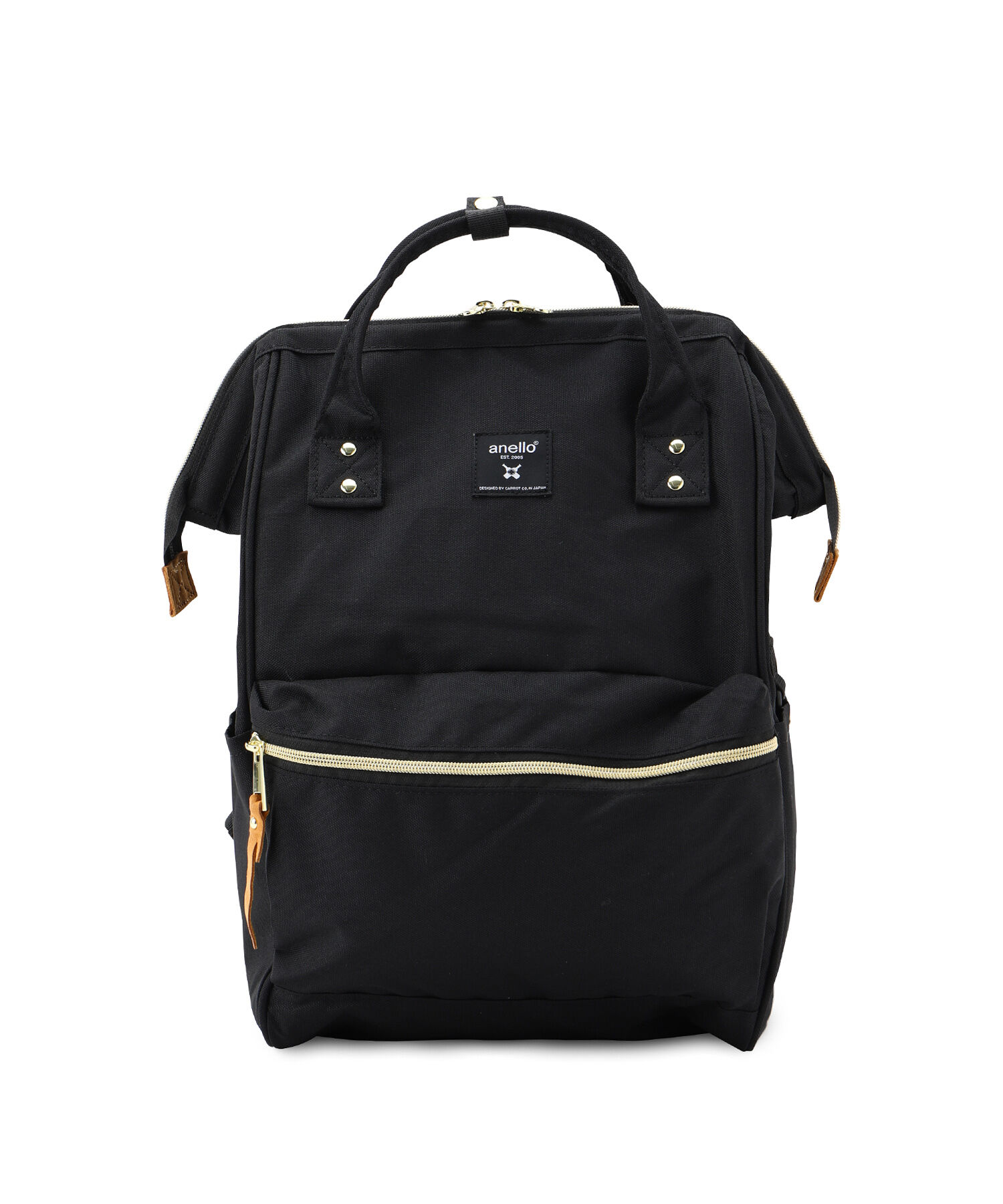 ROPE PICNIC PASSAGE「【一部店舗限定】【anello(R)/アネロ】A4対応/CROSS BOTTLE 口金リュック」|リュック|ブラック(01)