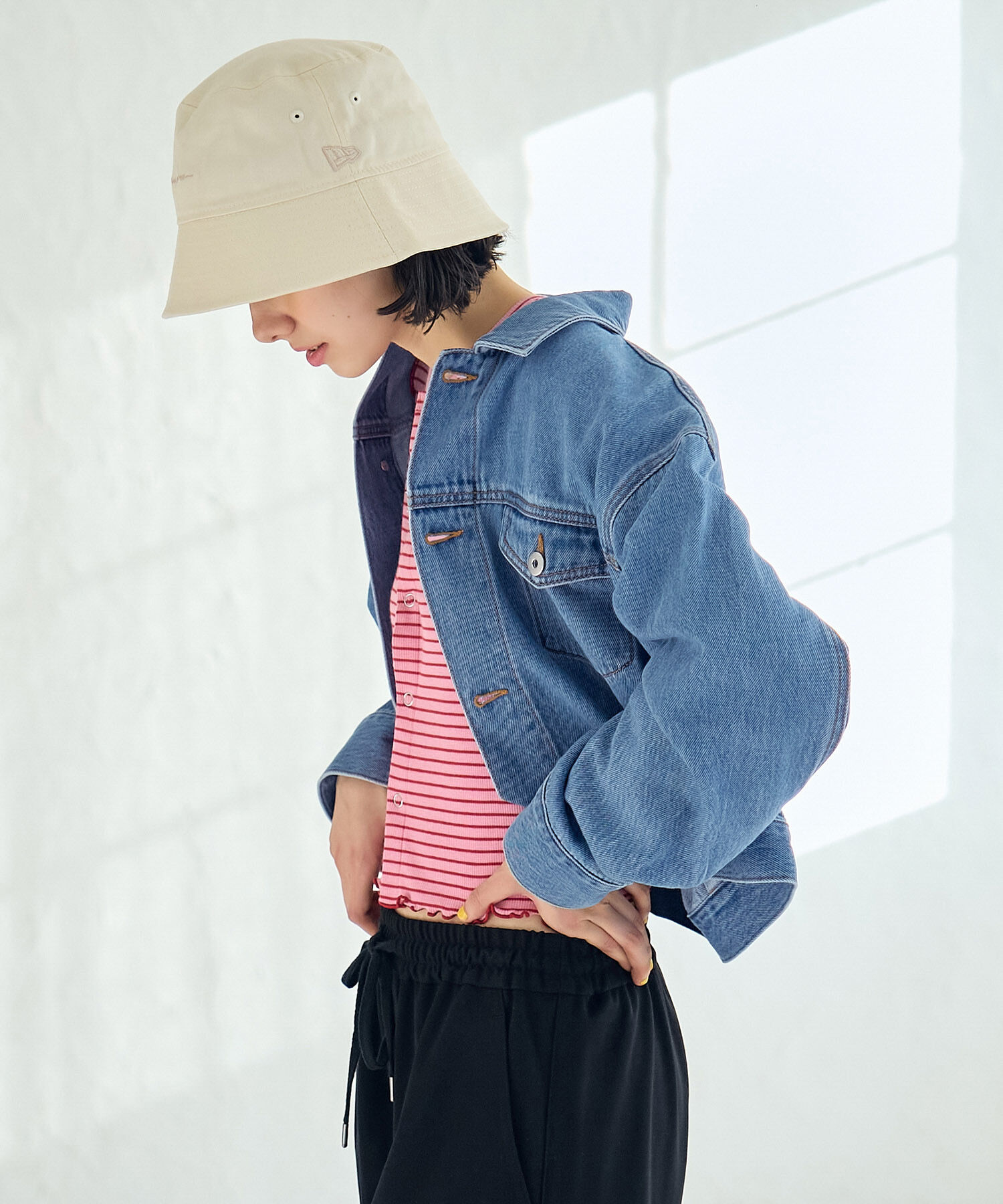 ROPE' PICNIC R「ショート丈デニムジャケット」|デニムジャケット|