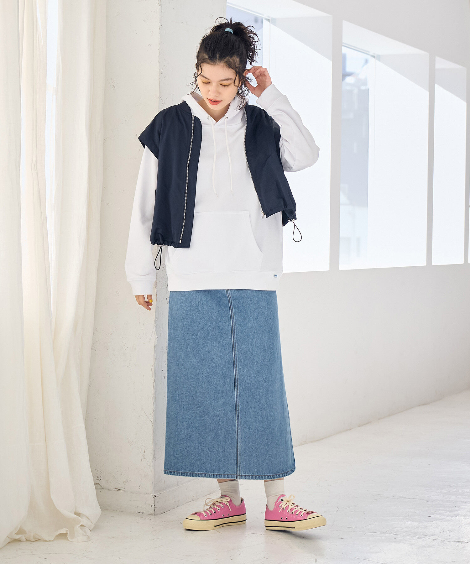 ROPE' PICNIC R「撥水加工/ミリタリーベスト/リンクコーデ」|ベスト・ジレ|