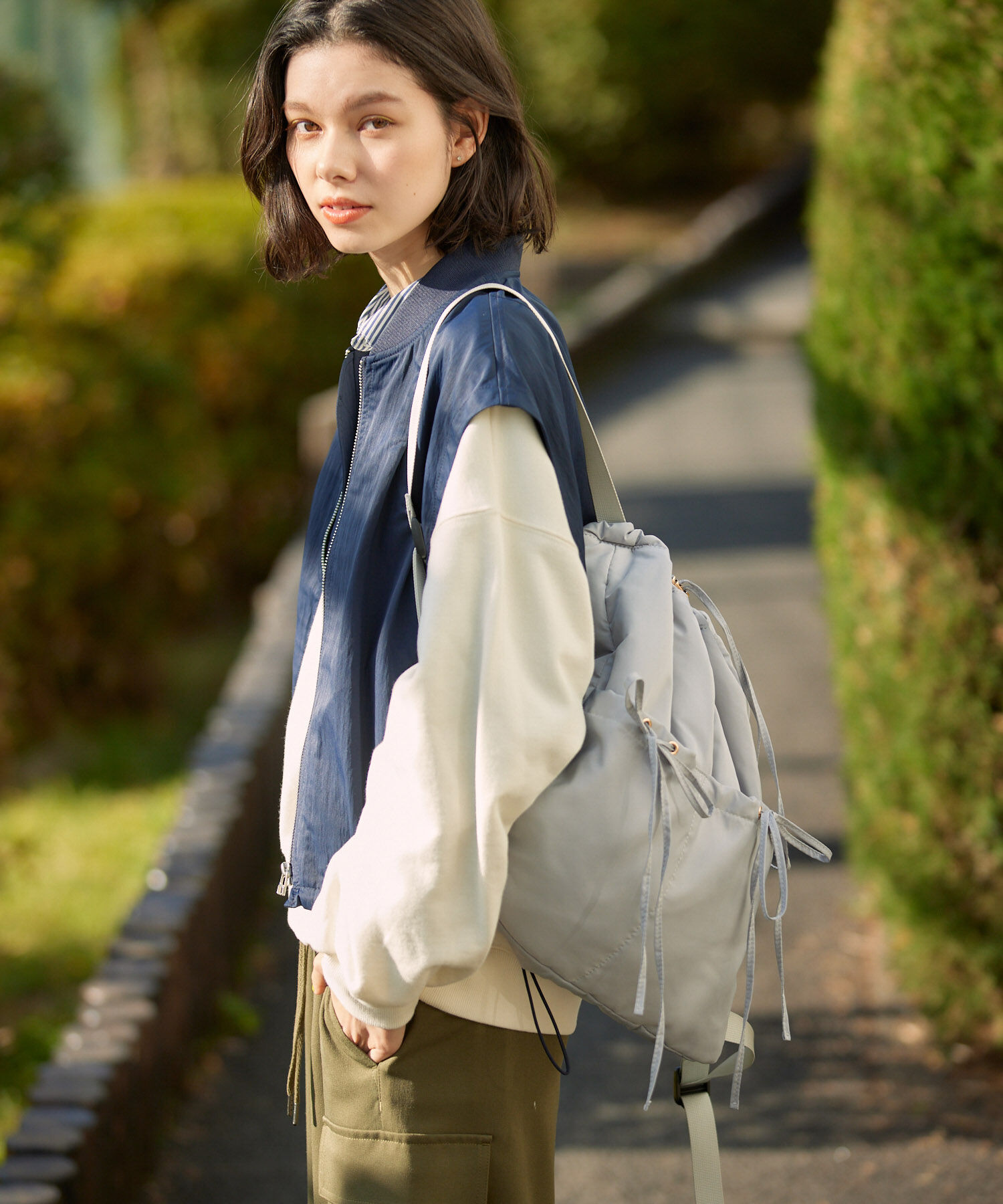 ROPE' PICNIC R「撥水加工/ミリタリーベスト/リンクコーデ」|ベスト・ジレ|