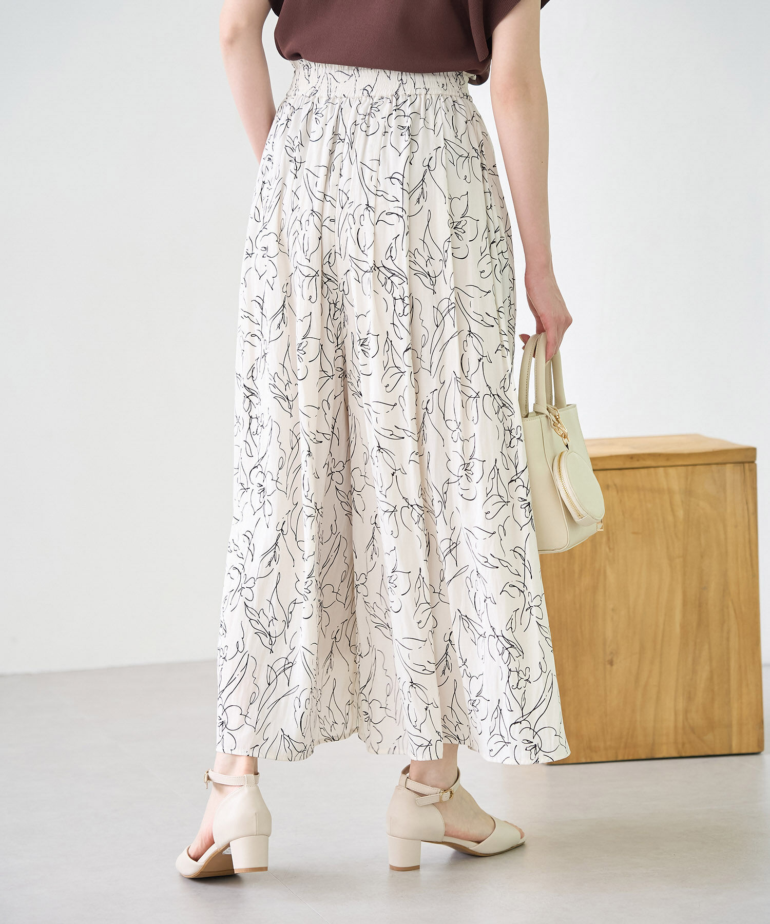 Rope&rsquo;Picnic「【ご好評につき新色追加】さらさらアソート柄スカーチョ」|その他|