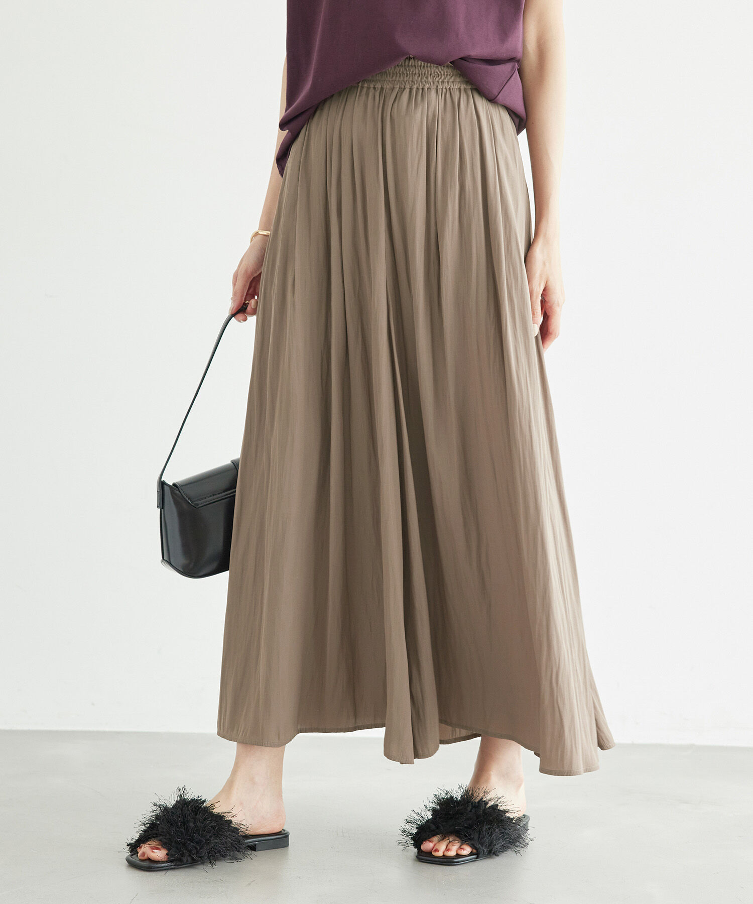 Rope&rsquo;Picnic「【ご好評につき新色追加】さらさらアソート柄スカーチョ」|その他|