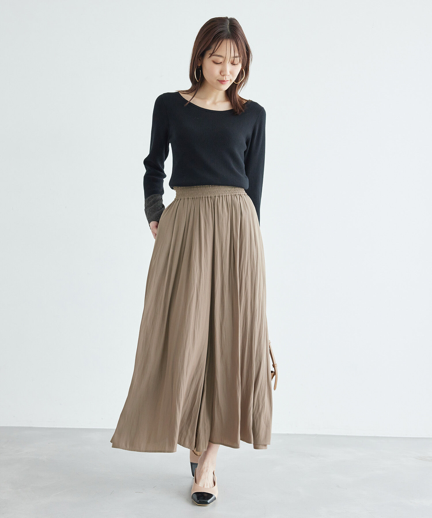 Rope&rsquo;Picnic「【ご好評につき新色追加】さらさらアソート柄スカーチョ」|その他|