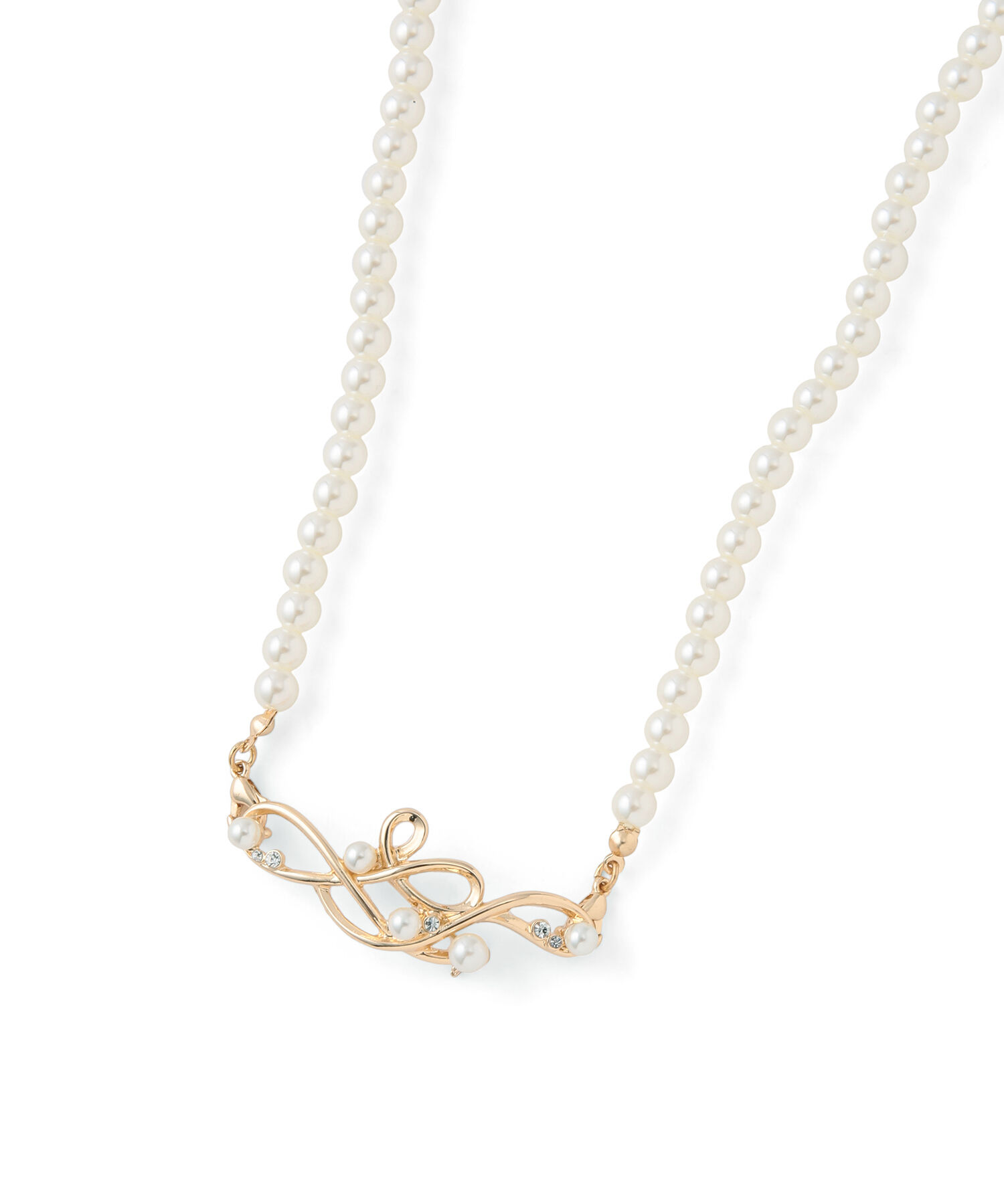 ROPE PICNIC PASSAGE「マルチウェイセパレートパールネックレス＆ブローチ」|ネックレス|