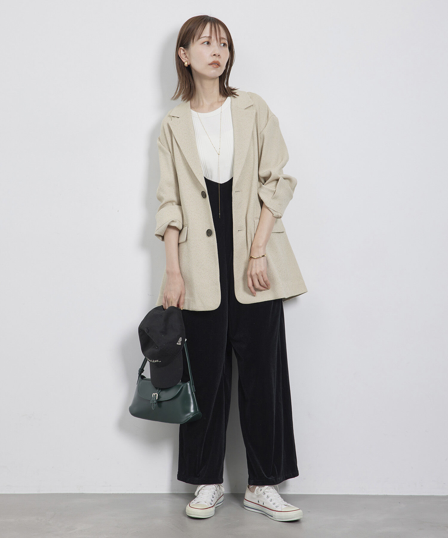 Rope&rsquo;Picnic「ツイードジャケット/セットアップ対応・リンクコーデ」|テーラードジャケット|