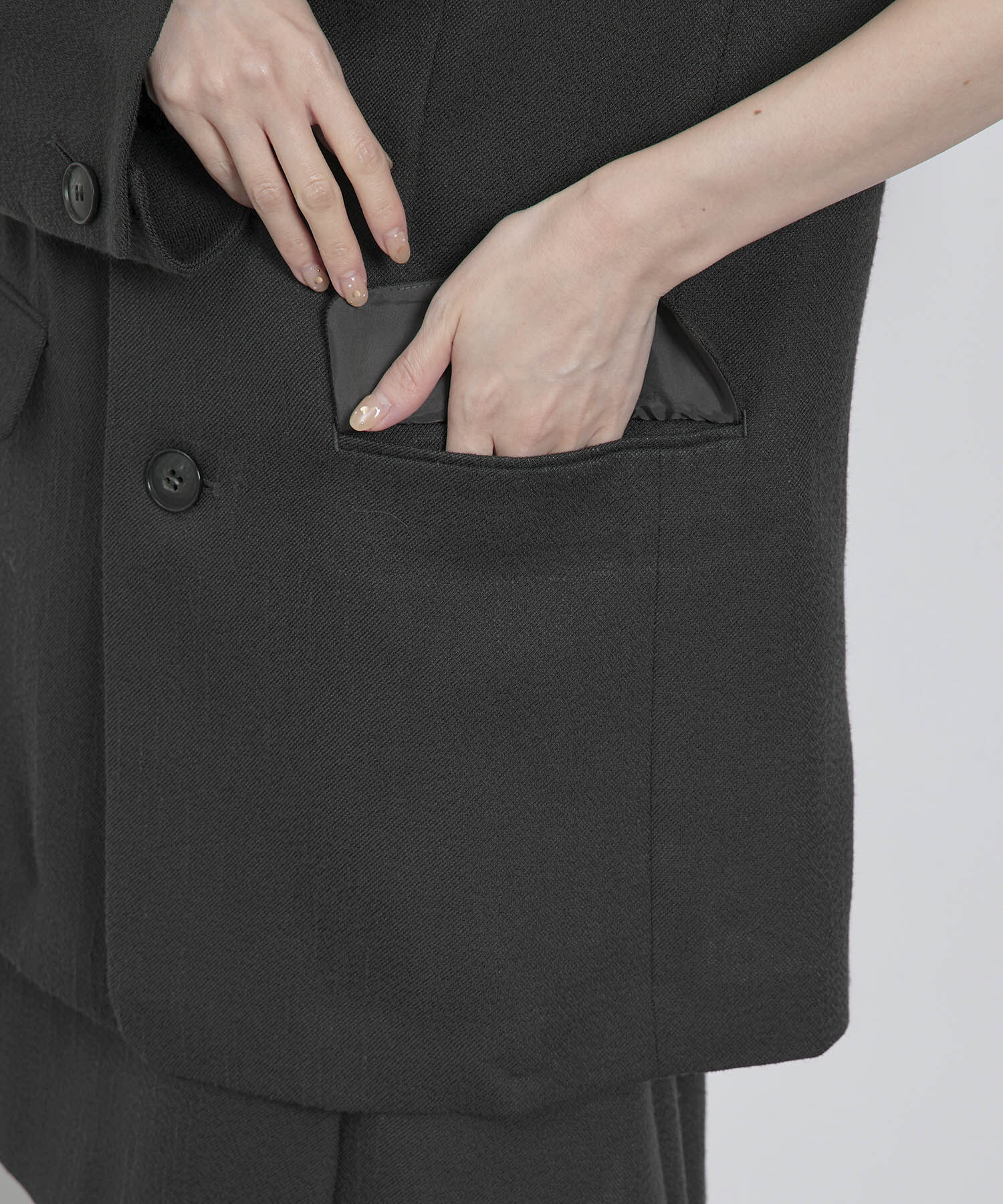 Rope&rsquo;Picnic「ツイードジャケット/セットアップ対応・リンクコーデ」|テーラードジャケット|