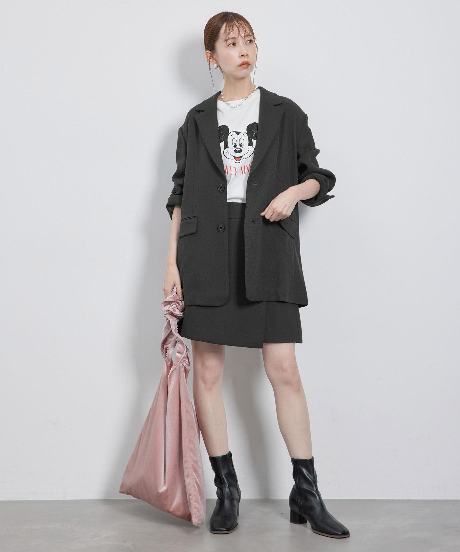 Rope&rsquo;Picnic「ツイードジャケット/セットアップ対応・リンクコーデ」|テーラードジャケット|