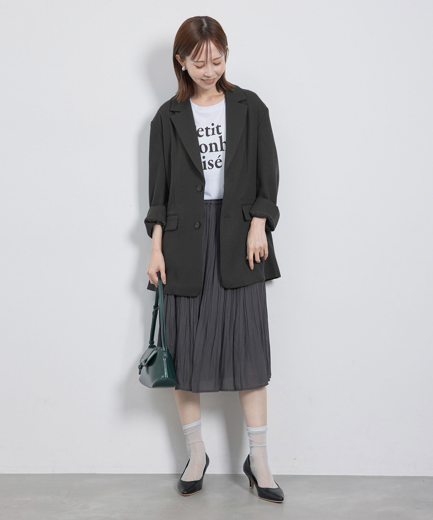 Rope&rsquo;Picnic「ツイードジャケット/セットアップ対応・リンクコーデ」|テーラードジャケット|