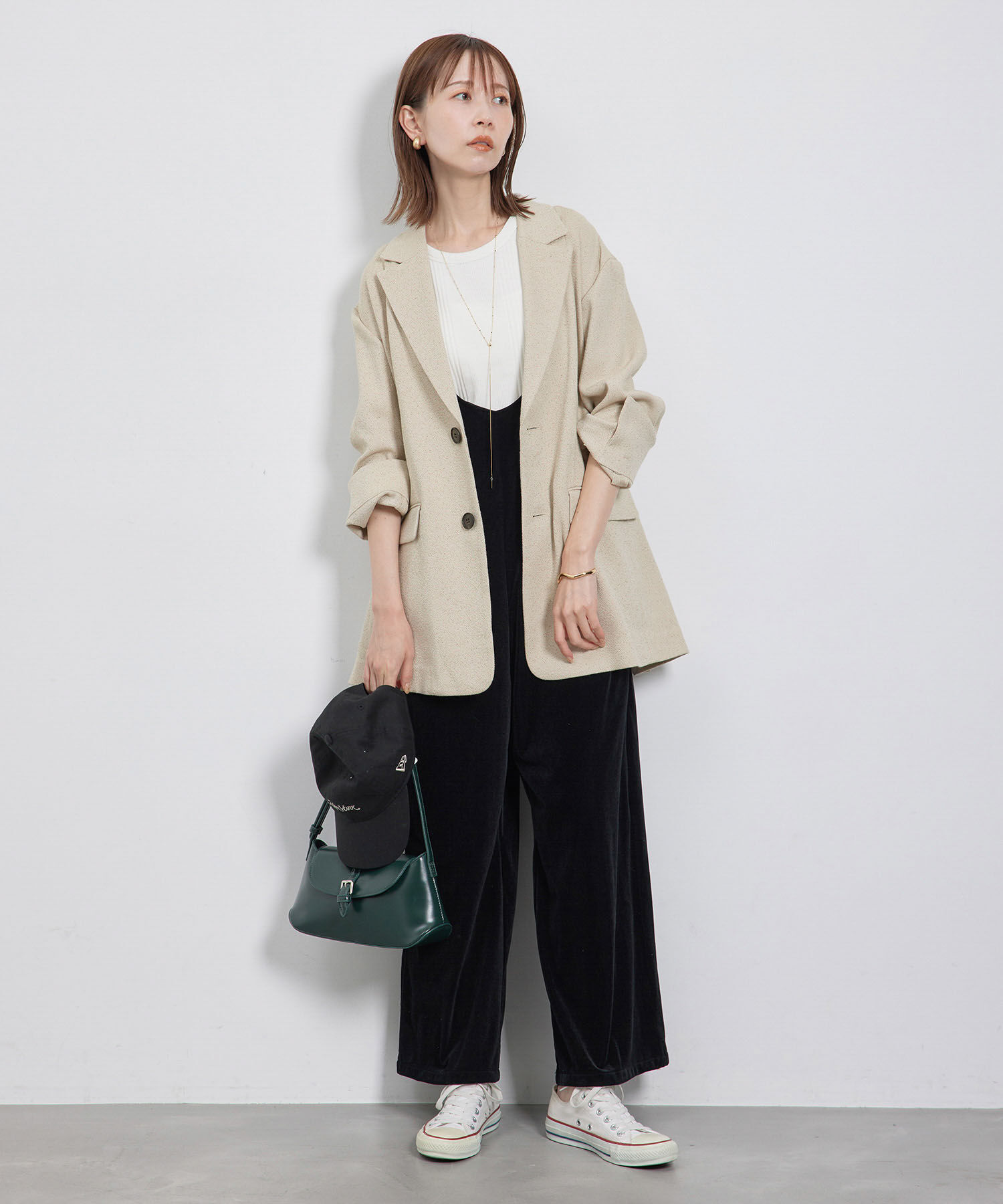 Rope&rsquo;Picnic「ツイードジャケット/セットアップ対応・リンクコーデ」|テーラードジャケット|