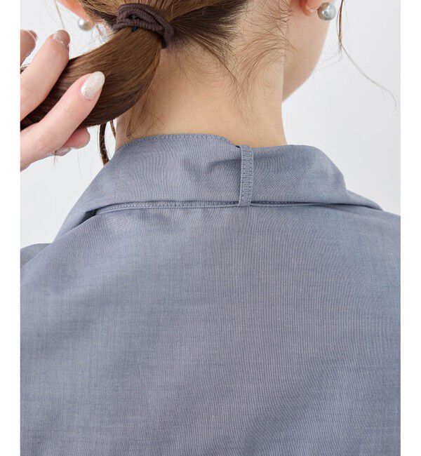 Rope&rsquo;Picnic「【花粉ガード・防シワ】ボリューム袖ボウタイブラウス」|シャツ・ブラウス|