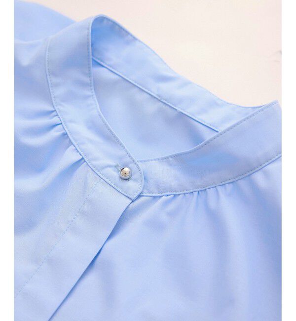 Rope&rsquo;Picnic「【花粉ガード・防シワ】ボリューム袖ボウタイブラウス」|シャツ・ブラウス|