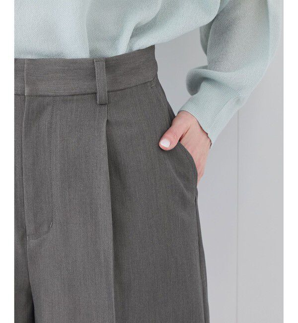 Rope&rsquo;Picnic「ハーフタックパンツ」|チノ|