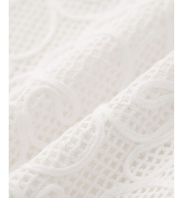 Rope&rsquo;Picnic「サイドリボンレースベスト」|ベスト・ジレ|