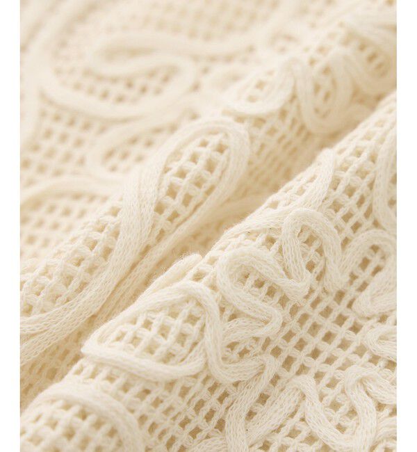 Rope&rsquo;Picnic「サイドリボンレースベスト」|ベスト・ジレ|