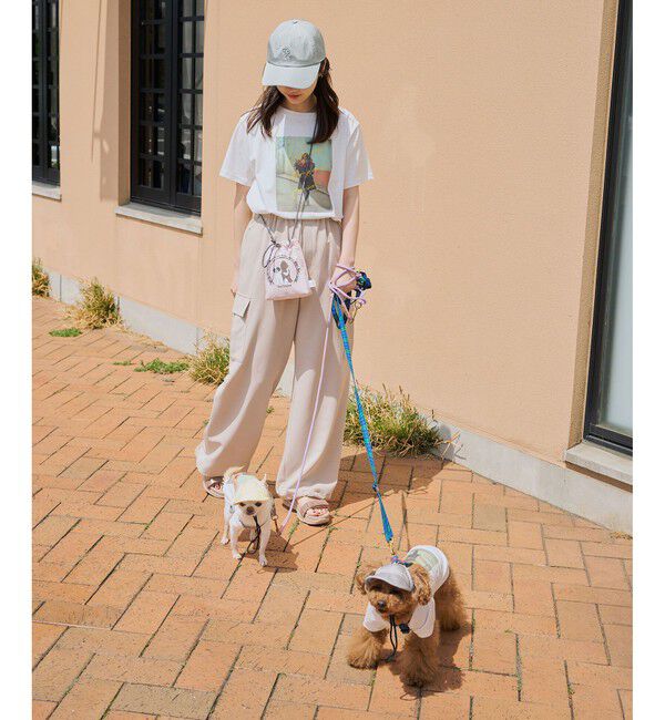 ROPE PICNIC PASSAGE「【DOG】【comif(コミフ)&times;ROPE' PICNIC】シャイニーキャップ/リンクコーデ」|その他|
