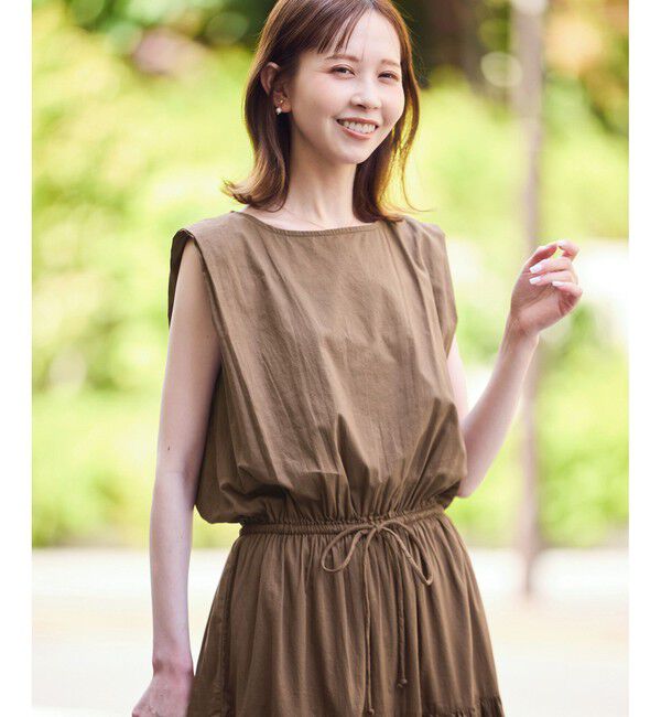 Rope&rsquo;Picnic「コットンボイルティアードワンピース」|ワンピース|