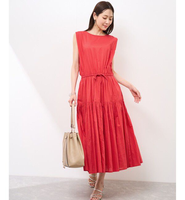 Rope&rsquo;Picnic「コットンボイルティアードワンピース」|ワンピース|