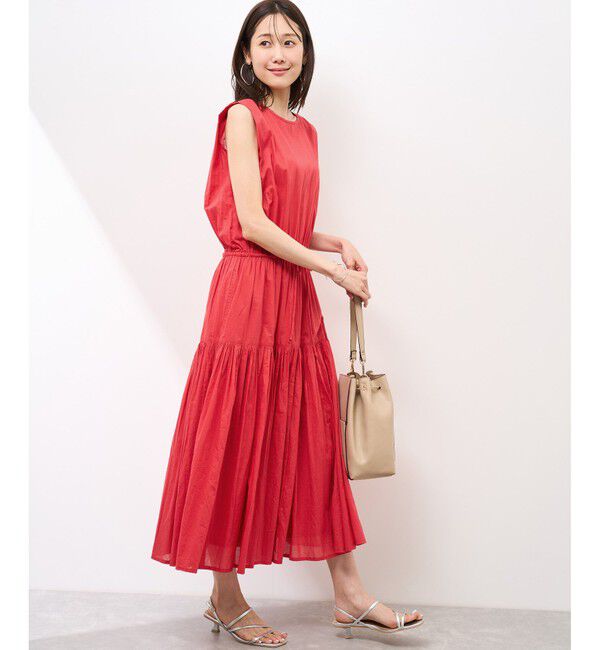 Rope&rsquo;Picnic「コットンボイルティアードワンピース」|ワンピース|