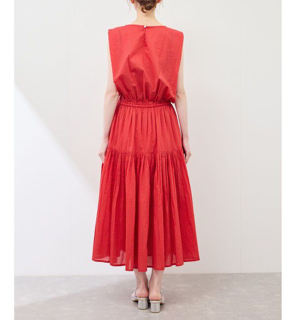 Rope&rsquo;Picnic「コットンボイルティアードワンピース」|ワンピース|