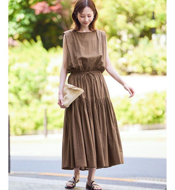 Rope&rsquo;Picnic「コットンボイルティアードワンピース」|ワンピース|